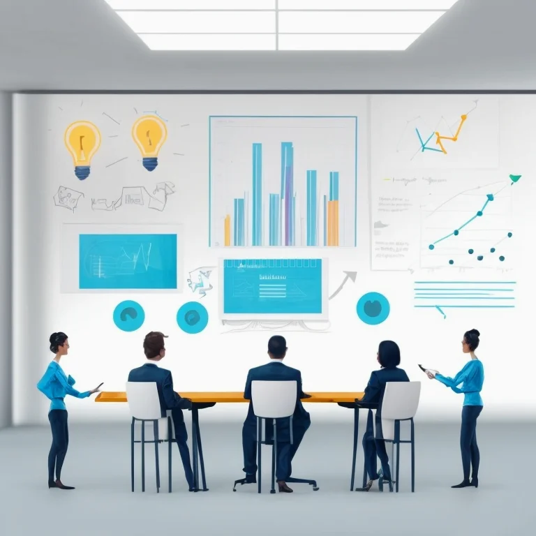 Experienced leadership coach guiding session